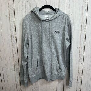 Adidas Gray Hoodie Size Medium